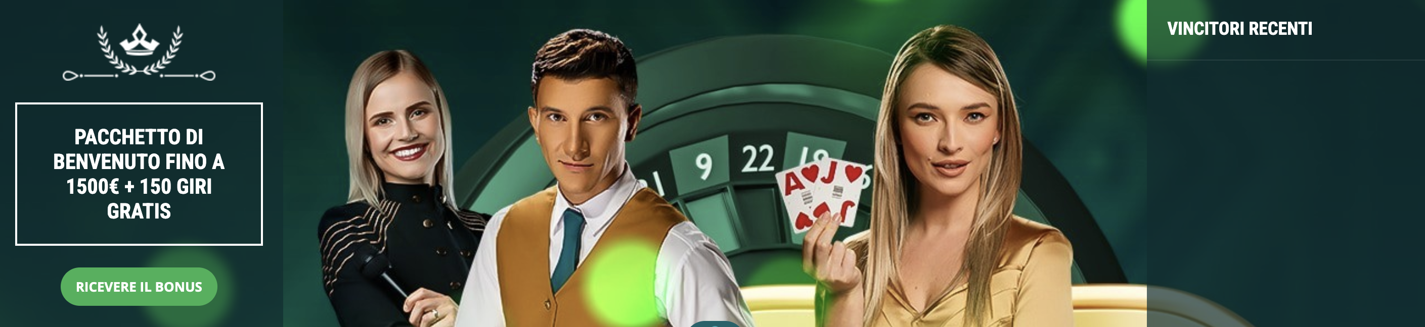 22Bet – Pacchetto di benvenuto fino a 1500 EUR + 150 FS